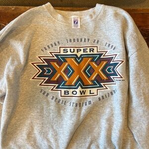 Vintage 1996 Crewneck Super Bowl XXX Sweater